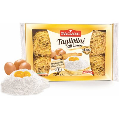 Tagliolini vaječná Pagani 250 g – Zboží Dáma