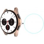 ENKAY Obal s tvrzeným sklem pro Samsung Galaxy Watch 4 Classic 46mm zlatý 34011 – Zboží Živě