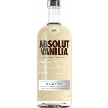 Absolut Vanilia 38% 0,7 l (holá lahev)