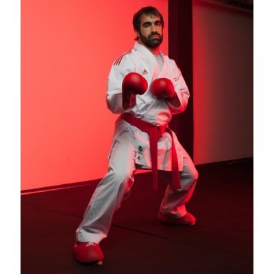 K1 PREMIER LEAGUE ČERVENÁ - ADIDAS K191 SK ADILIGHT KIMONO KARATE – Zboží Mobilmania