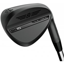 Titleist SM10 Jet Black wedge univerzální, pravé, ocel 10° 60° S-Grind S200, True Temper Dynamic Gold