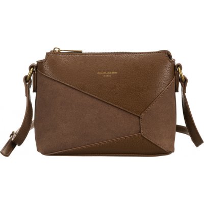 David Jones tmavě hnědá malá crossbody kabelka [dh] 7001-1 – Zboží Mobilmania