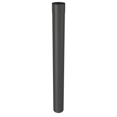 Zambelli Svodová roura kruhová 120 mm 1 m RAL 9005 Černa – Sleviste.cz