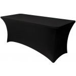 Ruhhy 27727 Elastický potah na cateringový stůl 183 x 75 x 75 cm černý – Zboží Dáma