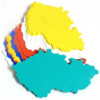 Mapa ČR plastová obrysová – Zbozi.Blesk.cz