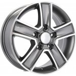 Racing Line BK473 6,5x15 5x160 ET58 polished graphite | Zboží Auto