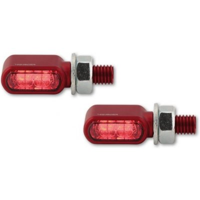HIGHSIDER LED moto zadní světlo / blinkr LITTLE BRONX červené – Hledejceny.cz