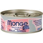 Monge Cat Natural tuňák kuře a krevety 80 g – Zboží Mobilmania