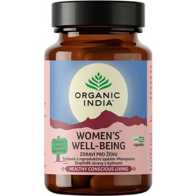 Organic India Womens Well-Being 60 kapslí – Hledejceny.cz