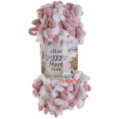 Alize Příze Puffy More Plus Varianta: 8000 – Hledejceny.cz