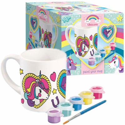 TOTUM 072121 Malování hrnečku Jednorožec – Zboží Dáma