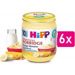 HiPP BIO Snídaňová ovesná kaše s mangem a banánem 6 x 160 g – Sleviste.cz