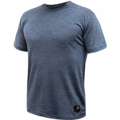 Sensor pánské triko kr.rukáv Merino Lite mottled blue – Zboží Dáma
