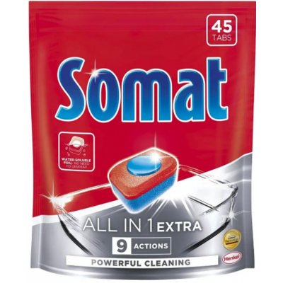 Somat All in 1 Extra tablety do myčky na nádobí 45 tablet 819 g – Zbozi.Blesk.cz