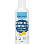 Allnature Kyselina citronová roztok 1000 ml – Zboží Dáma