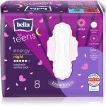 Bella For Teens Ultra Energy Night dámské vložky 8 ks – Hledejceny.cz