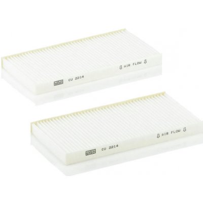 Filtr, vzduch v interiéru MANN-FILTER CU 2214-2 MF CU2214-2 – Hledejceny.cz