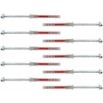 Montážní sada 10 ks kotev pro vstupní branku do zděných sloupků – Zboží Mobilmania