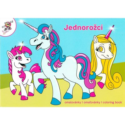 Omalovánky Jednorožci lux – Zboží Mobilmania