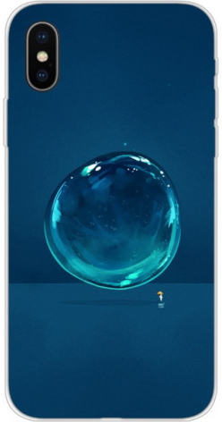 Pouzdro AppleKing Ochranné iPhone XS Max - kapka vody