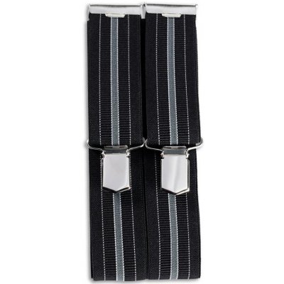 PRYM Šle sportovní, 120 cm, 35 mm, černé/šedé pruhy – Sleviste.cz