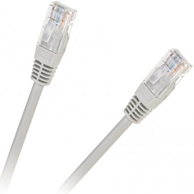 Datacom 1480 Patch, UTP, CAT5E , RJ45, 1,5m, šedý – Hledejceny.cz