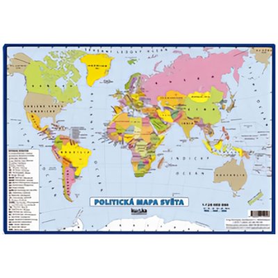 Politická mapa světa – Zboží Dáma
