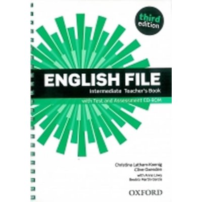 English File Intermediate 3rd Edition Teacher´s Book with Test and Assessment CD-ROM – Zboží Mobilmania