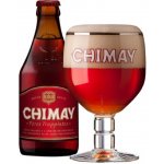 Chimay bruin red trappistické pivo belgické 7% 0,33 l (sklo)