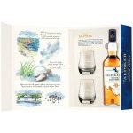 Talisker 10y Saveurs d´Ecosse 45,8% 0,7 l (dárkové balení 2 sklenice) – Hledejceny.cz