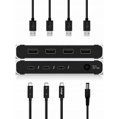 CalDigit Thunderbolt 4 Element Hub CD-TB4-EHUB-EU – Zboží Živě