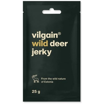 Vilgain Wild Jerky Jelen 25 g – Sleviste.cz