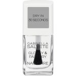 Gabriella Salvete Nail Care Glossy & Fast Dry rychleschnoucí vrchní lak na nehty 11 ml – Zboží Dáma