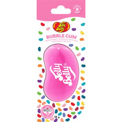 Jelly Belly 3D Air Freshener BUBBLEGUM – Zboží Mobilmania