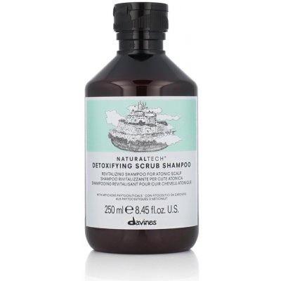 Davines NATURALTECH Detoxifying šampon pro hloubkové čištění atonické pokožky 250 ml – Zboží Mobilmania