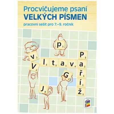 Procvičujeme psaní velkých písmen - pracovní sešit pro 7.-9.ročník - Lenka Bičanová