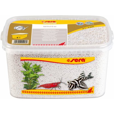 Sera Gravel White 1-3 mm 6 l – Hledejceny.cz