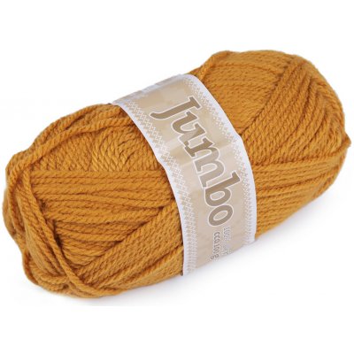 Pletací příze Jumbo 100 g Varianta: 31 (1115) hořčicová, Balení: 1 ks 40183/72741/228320 – Zboží Mobilmania