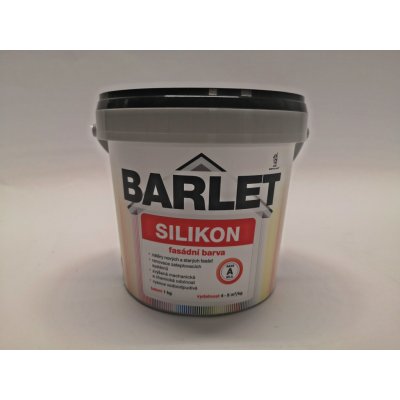 Barvy a laky Teluria Fasádní barva Barlet Silikon/A bílá 1kg – Hledejceny.cz