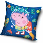 Carbotex polštář Prasátko Pepina Peppa Tomík Mylý Astronaout modrý 40x40 – Hledejceny.cz