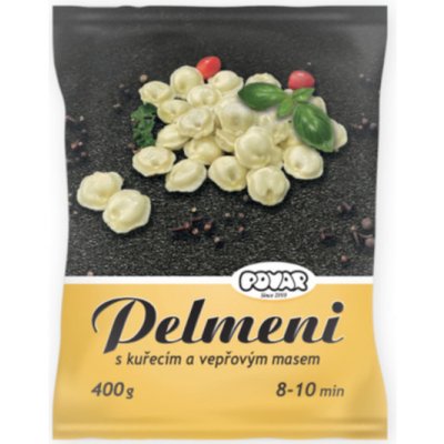 Povar Pelmeně s kuřecím a vepřovým masem 400 g – Zboží Dáma