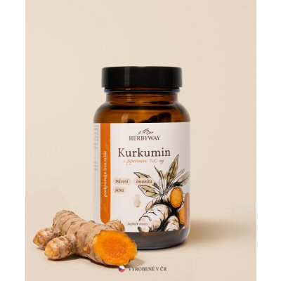 Herbs Energy Kurkumin + Piperin 800 mg 60 kapslí – Hledejceny.cz