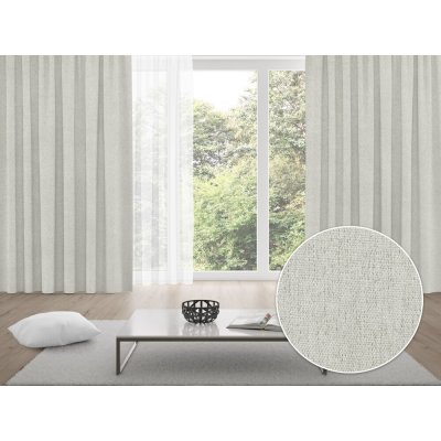 Biante 100% zatemňovací závěs Blackout BKL-601 Světlý režný - šířka 270 cm 270x210 cm – Hledejceny.cz