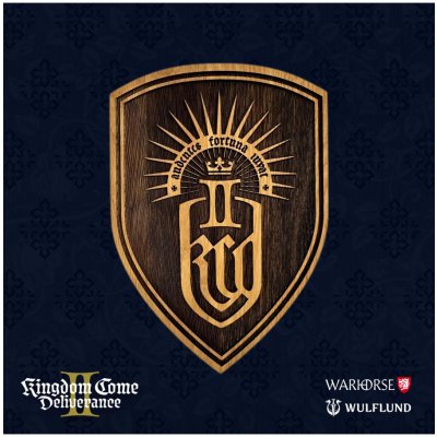 Drakkaria s.r.o. Replika Kingdom Come: Deliverance II - Dřevěný štít na stěnu (malý) – Hledejceny.cz