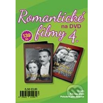 ROMANTICKÉ FILMY 4 - Digipack DVD
