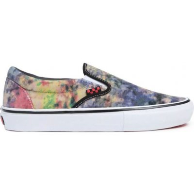 Vans Skate Slip-On Tie Dye Terry Black/Multi – Zboží Dáma