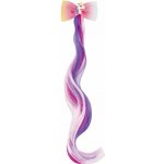 Spona do vlasů mašle s jednorožcem s duhovým příčeskem kov/plast 7x30cm v sáčku – Hledejceny.cz