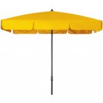 Slunečník Doppler SUNLINE WATERPROOF III s volánem 225x120 cm žlutá – Hledejceny.cz