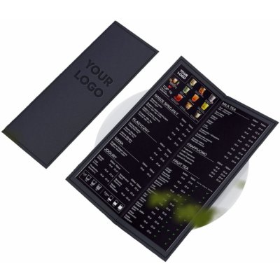 Securit Stolní jednostranné křídové menu stojánky 148 x 210 mm – Zbozi.Blesk.cz