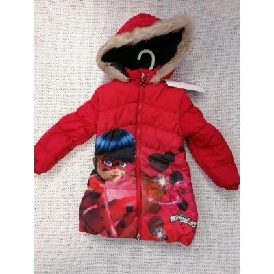 Zimni bunda Beruška červená – Zboží Mobilmania